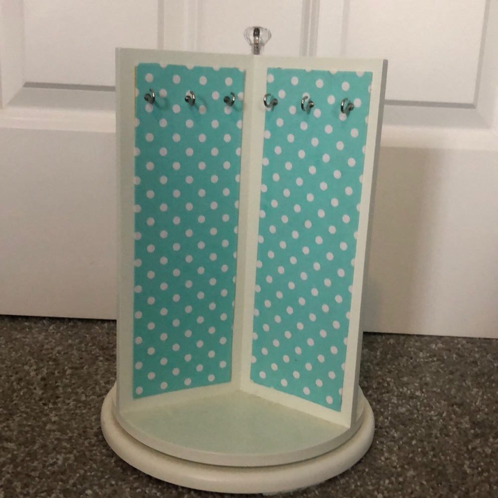 Pottery Barn Teen Rotating Jewelry Display